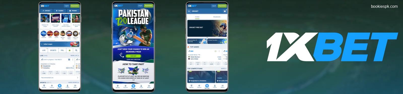 1xBet Pakistan App Review on Bookiespk
