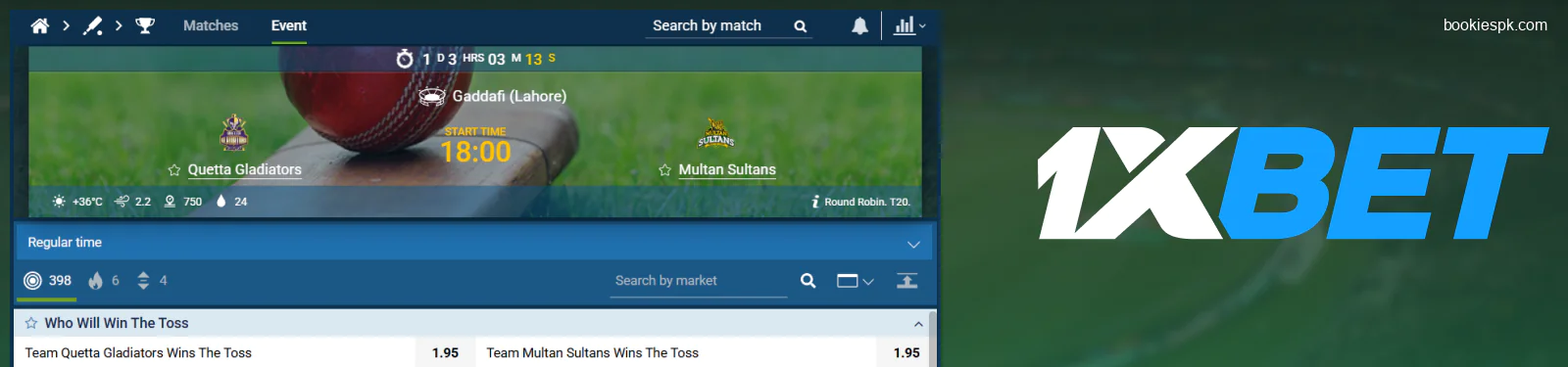 1xBet Bookmaker Review for Pakistan on Bookiespk