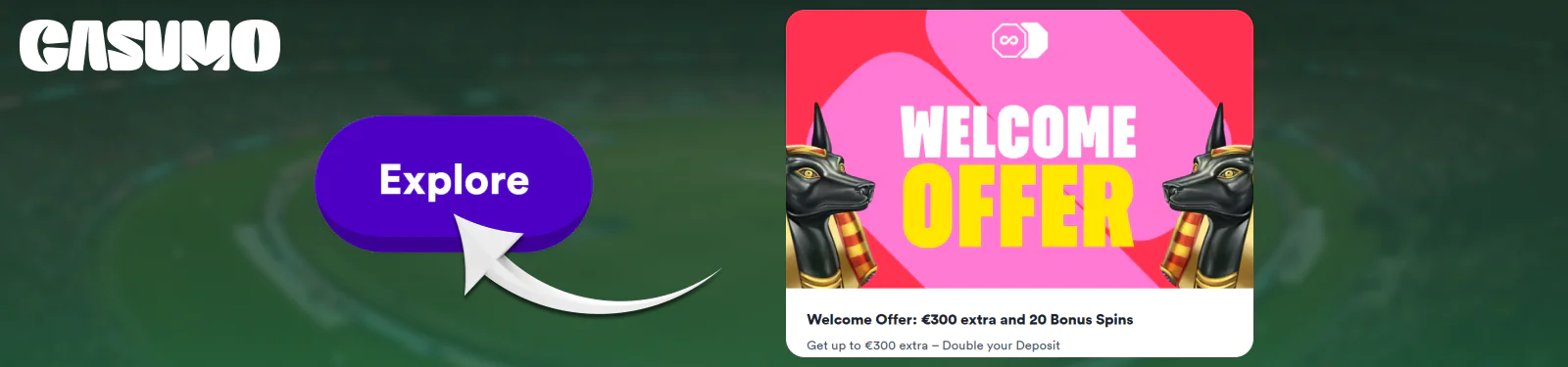 Casumo PK Registration Bonus