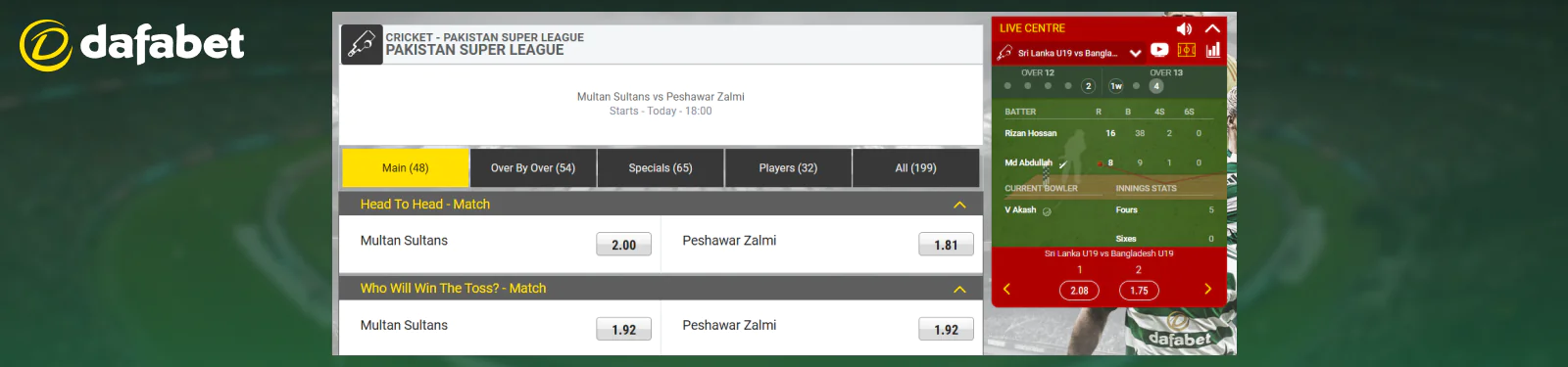 Sports Betting Guide for Pakistani Bettors Dafabet