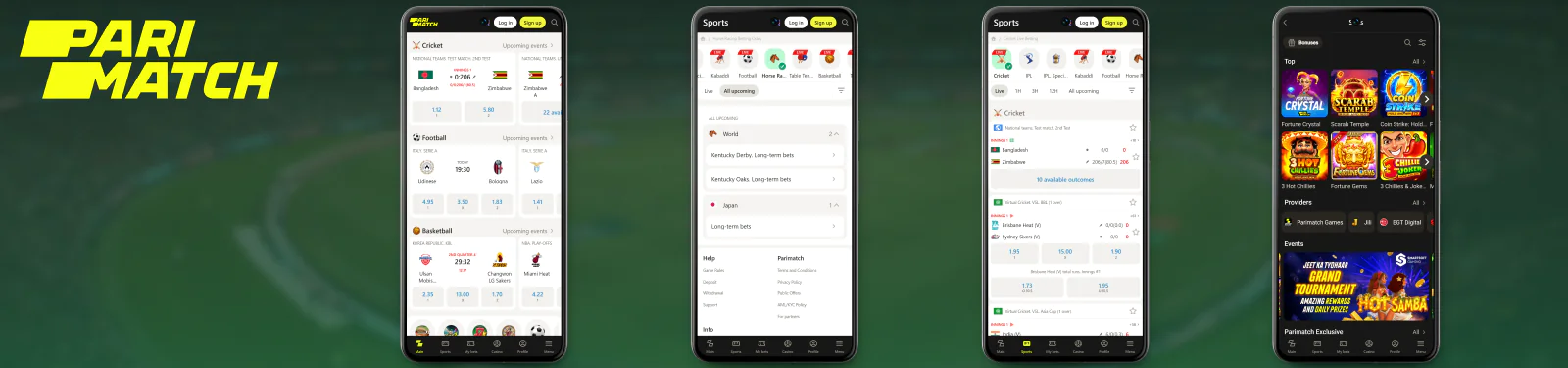 Download Parimatch PK App
