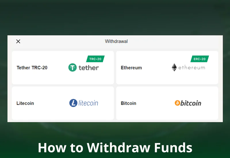 Withdrawal method on Parimatch Pakistan