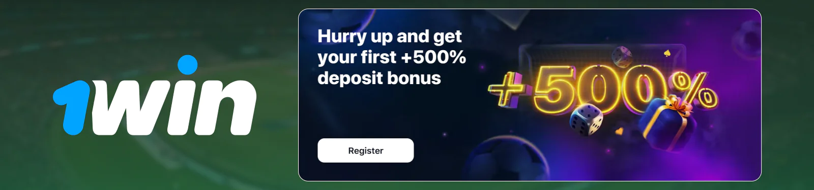 1win PK Welcome Bonus