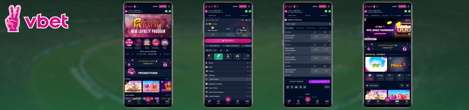 Download Vbet PK App