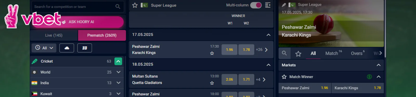 Sports Betting Guide for Pakistani Bettors Vbet