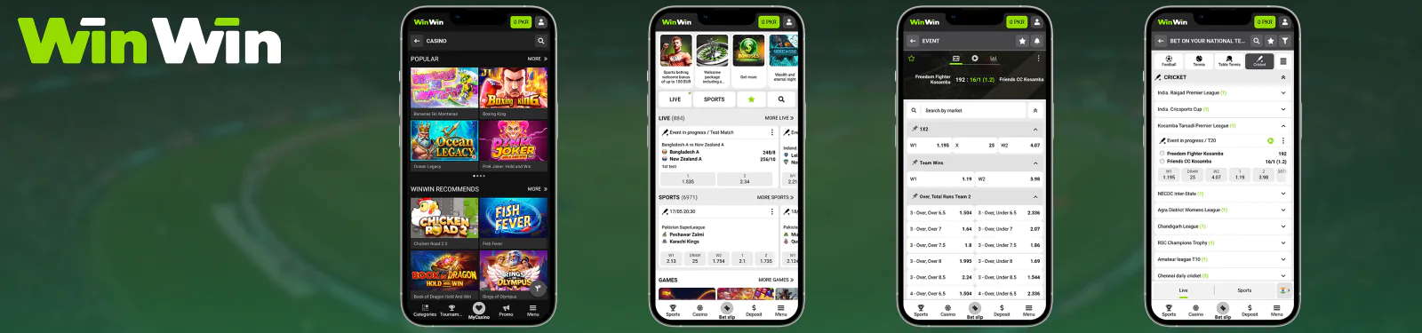Download WinWinBet PK App